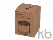 Портативная колонка «Ring neon» с подсветкой корпуса