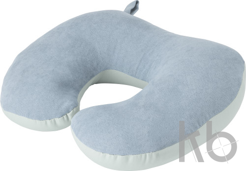 Suede travel pillow