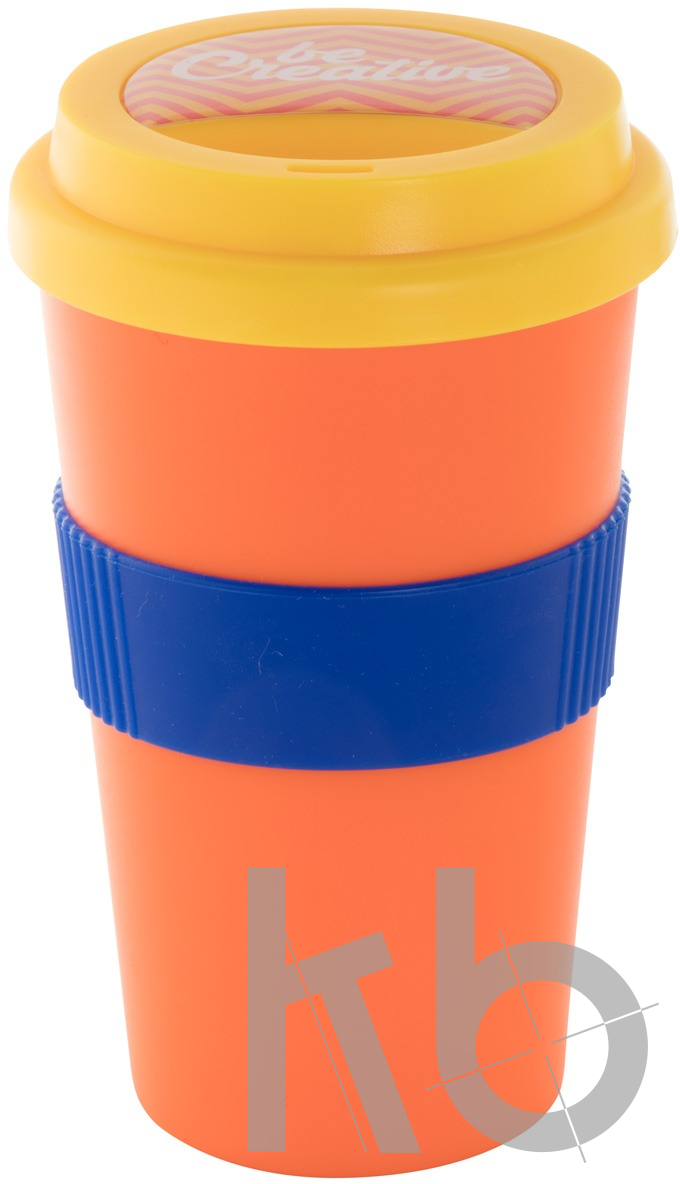 customisable thermo mug, grip