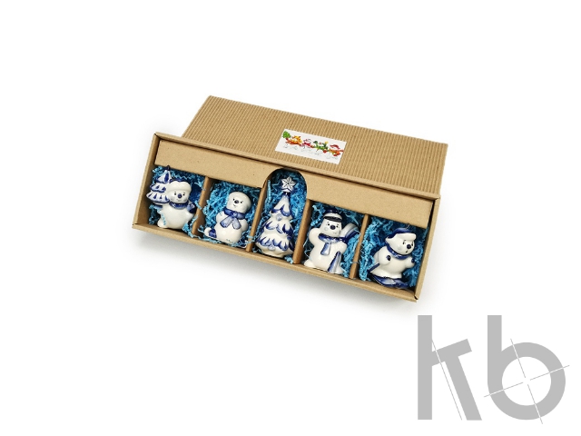 Набор новогодних игрушек