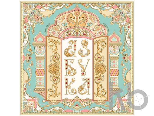 Платок «Русская Азбука»