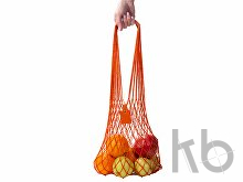 Авоська «Dream» из натурального хлопка с кожаными ручками, 25 л