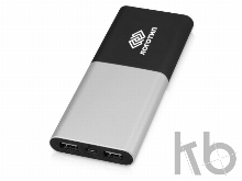 Портативное зарядное устройство с подсветкой логотипа «Quark», 6000 mAh