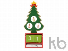 Декоративная елочка c календарем