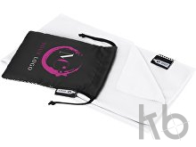 Охлаждающее полотенце «Raquel» из переработанного ПЭТ в мешочке