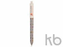 Ручка пластиковая шариковая Pigra P03 с круговым нанесением