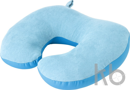 Suede travel pillow