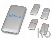 Портативное зарядное устройство «Bubble Bang», 5 цветов подсветки, 5000 mAh