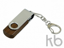 USB 2.0- флешка промо на 4 Гб с поворотным механизмом