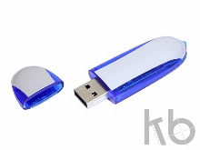 USB 3.0- флешка промо на 64 Гб овальной формы