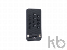 Внешний аккумулятор VA2218 на присосках c кабелем USB-C, 8000 mAh