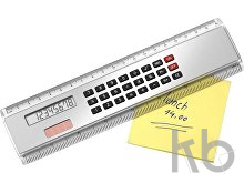 ABS ruler with calculator