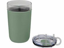 Стеклянная кружка «Bello» с внешней стенкой из переработанного пластика