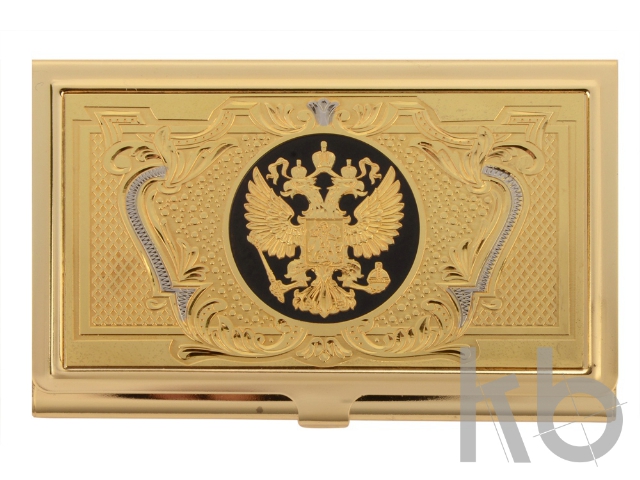 Набор «Российский менеджмент»: визитница, ручка шариковая