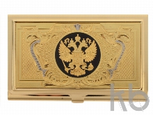 Набор «Российский менеджмент»: визитница, ручка шариковая