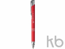 Ручка металлическая шариковая «Moneta» с антискользящим покрытием