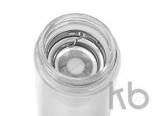 Бутылка из стекла с двойными стенками и ситечком «Badachu» в чехле