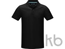 Рубашка поло «Graphite» из натуральных материалов, мужская