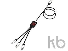 Кабель 3 в 1 с подсветкой