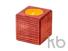 Свеча в декоративном подсвечнике «Апельсин»