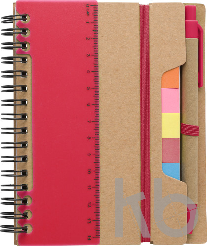 Recycled paper notebook