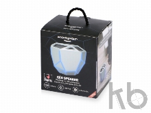 Портативная колонка «Geo», синяя подсветка