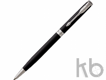 Тонкая Ручка шариковая Parker «Sonnet Core Matte Black CT»