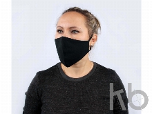 Маска для лица многоразовая из хлопка, анатомической формы без шва