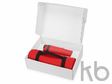 Подарочный набор Cozy с пледом и термокружкой