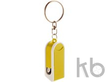 Брелок-подставка для мобильного с очистителем для экрана