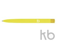 Ручка пластиковая шариковая трехгранная «Trinity K transparent Gum» soft-touch с чипом передачи информации NFC