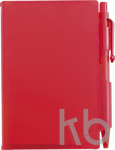 ABS notebook with pen