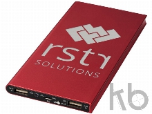 Портативное зарядное устройство «Plate», 8000 mAh