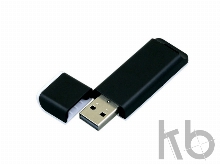 USB 2.0- флешка на 32 Гб с оригинальным двухцветным корпусом