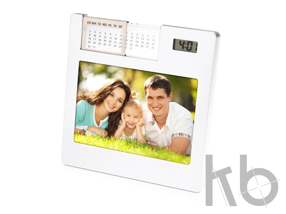 Часы с рамкой для фото «Мгновение»