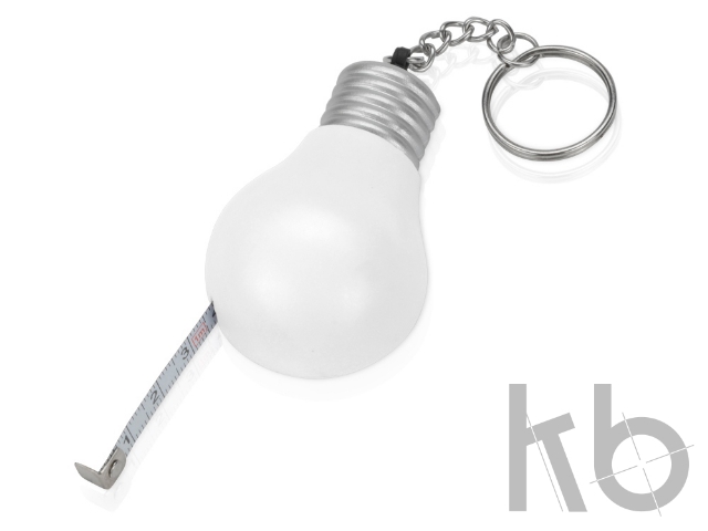 Брелок-рулетка для ключей «Лампочка», 1м