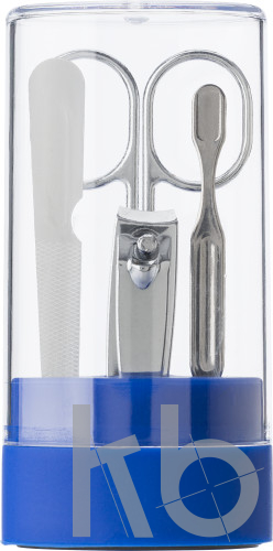ABS container with manicure set