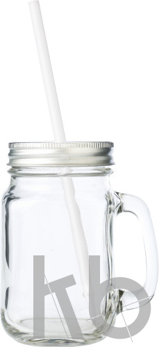 Glass mason jar