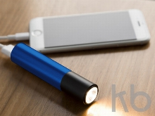 Портативное зарядное устройство «Юпитер» с фонариком, 3000 mAh