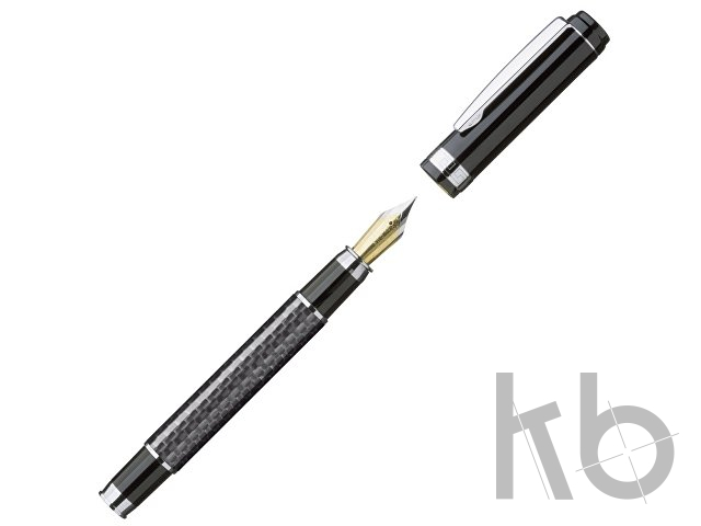 Ручка металлическая перьевая «CARBON F»