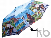 Набор «Моне. Сад в Сент-Андрес»: платок, складной зонт