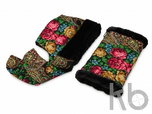 Подарочный набор: Павлопосадский капор, муфта