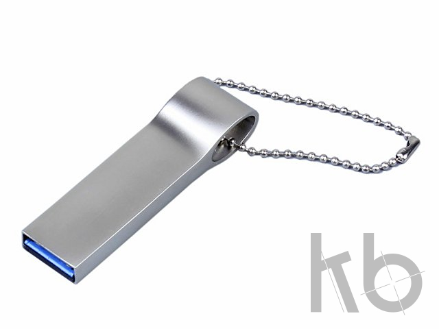 USB 3.0-флешка на 16 Гб с мини чипом и боковым отверстием для цепочки