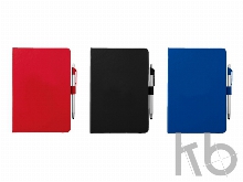 Блокнот A5 «Crown» с шариковой ручкой-стилусом