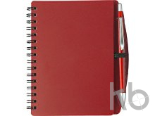 PP notebook with ballpen