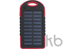 Rubberized ABS solar power bank