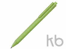 Блокнот А5 «Toledo M» с обложкой из пшеницы и пластика и шариковой ручкой