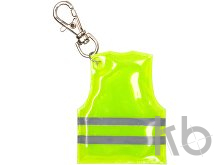 mini reflective vest keyring