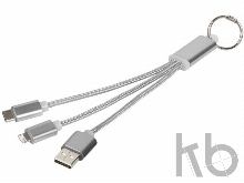 Кабель для зарядки «Metal» 3-в-1