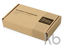 Внешний аккумулятор из бамбука «Bamboo», 5000 mAh